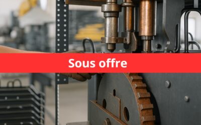 [Sous offre] Usinage de pièces